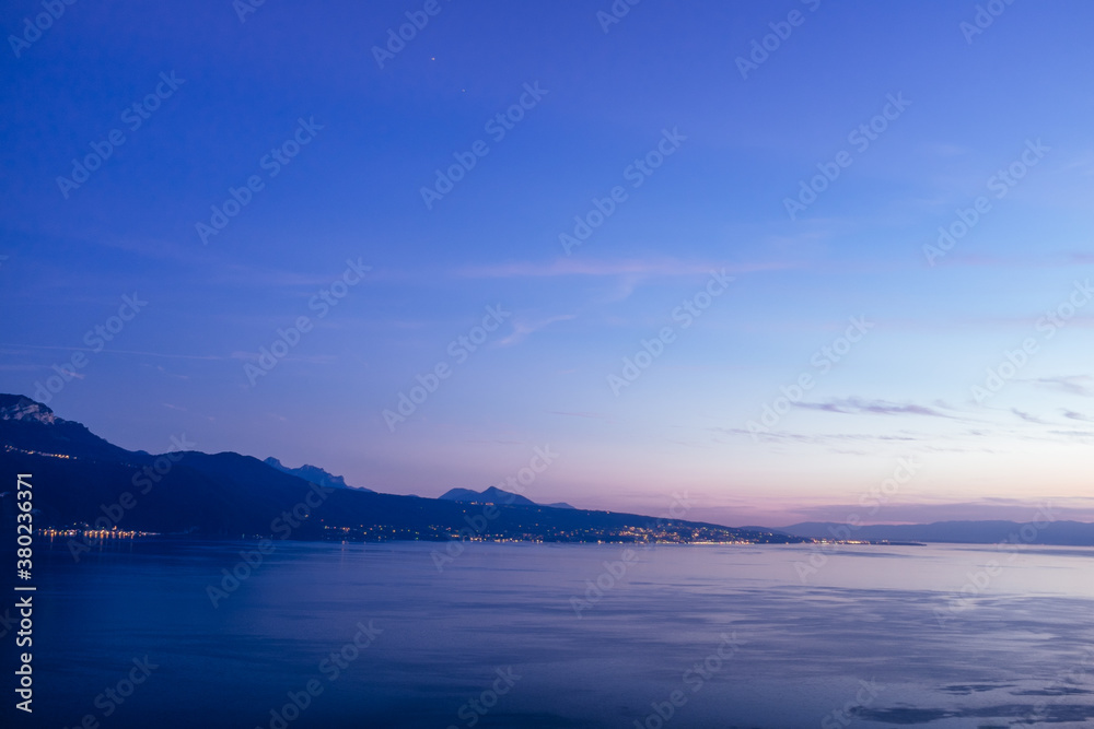 custom made wallpaper toronto digitalLake geneva at sunset