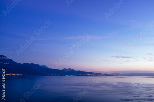 Wallpaper Mural Lake geneva at sunset Torontodigital.ca