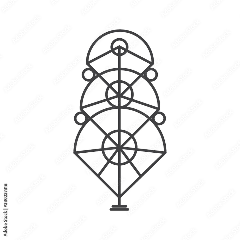 Obraz premium Abstract tree