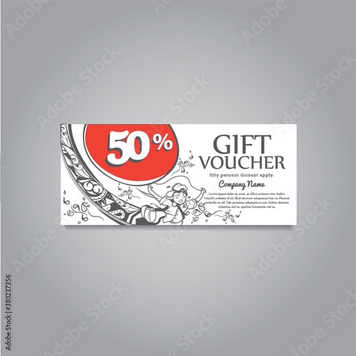 Gift voucher design