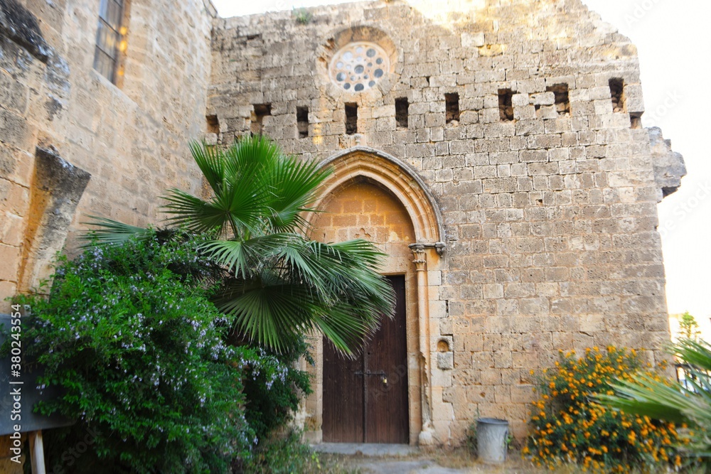 Fototapeta premium Beautiful old church buildings, historical background.