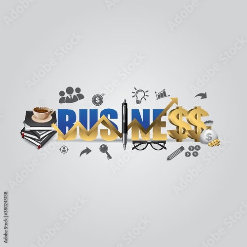 business lettering design