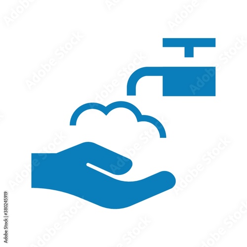 washing hands