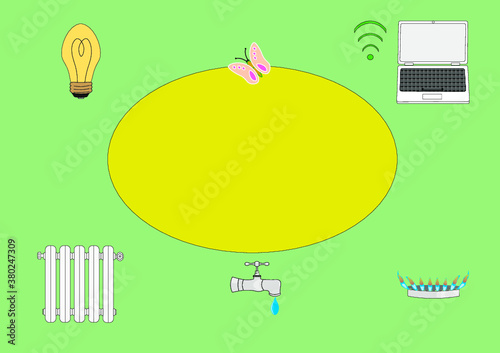 esempio di centro servizi manutenzione per la casa o l'ufficio dal riscaldamento all'impianto elettrico al wifi 