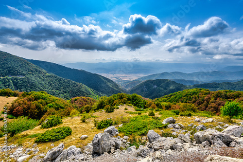 mountain landscape in the mountains with sky © Vasil