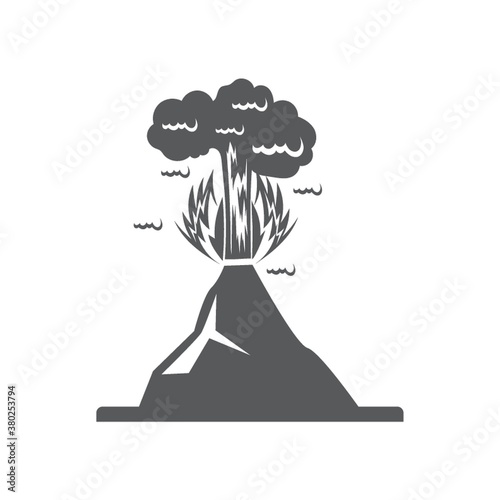 volcanic eruption