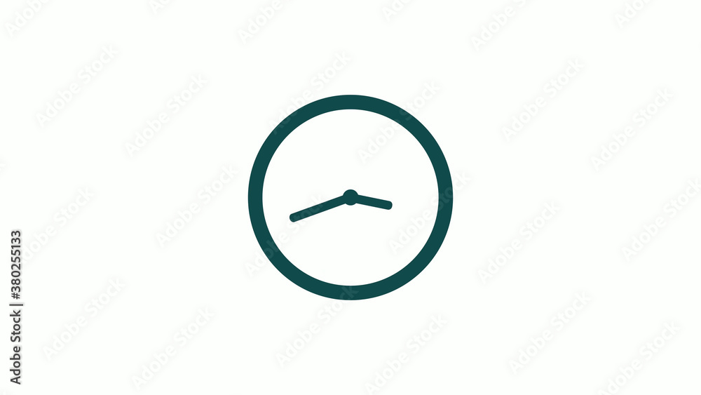 Amazing cyan dark circle 12 hours clock icon without trick,12 hours clock icon on white background Amazing cyan dark circle 12 hours clock icon without trick,12 hours clock icon on white background
