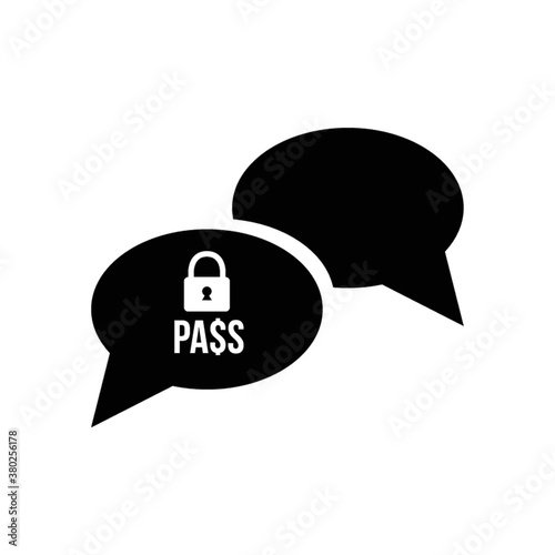 Password security concept.