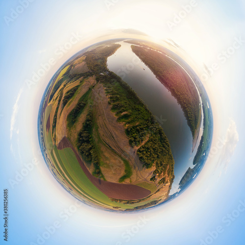 360 spherical panorama of a...