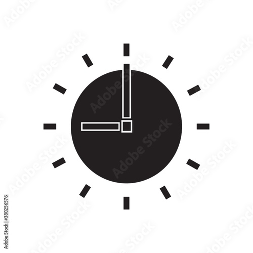 Clock icon.