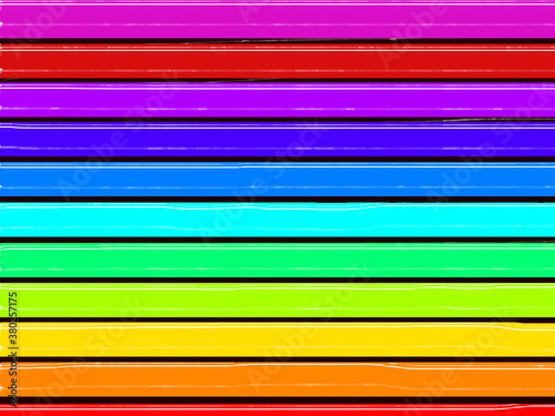 Rainbow Colored wooden Stripe Texture 