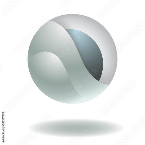 spherical logo element design