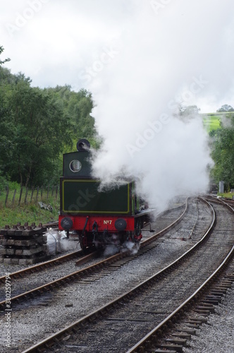 Getting up steam on a heritage line