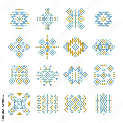 Collection on aztec creative designs