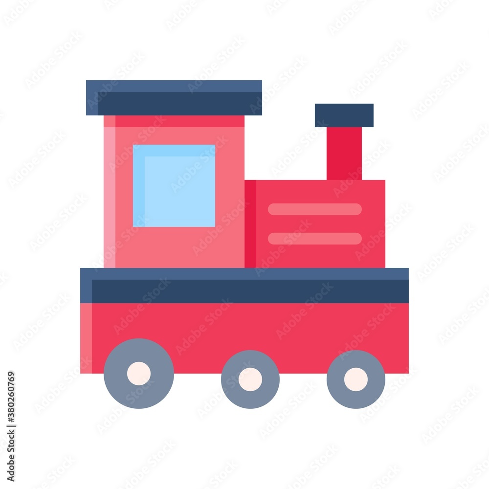 supper market or online shopping related baby toy train with tires vector in flat style, supper market or online shopping related baby toy train with tires vector in flat style,