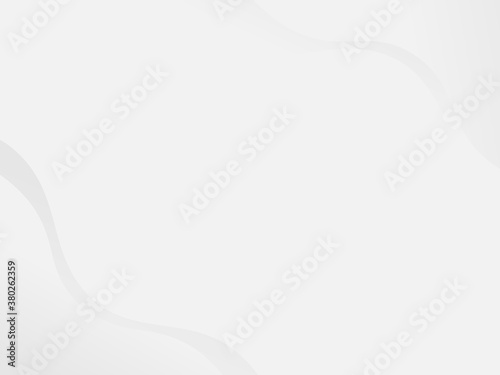 Creative minimal geometric with dynamic shapes abstract white and grey color background wallpaper.