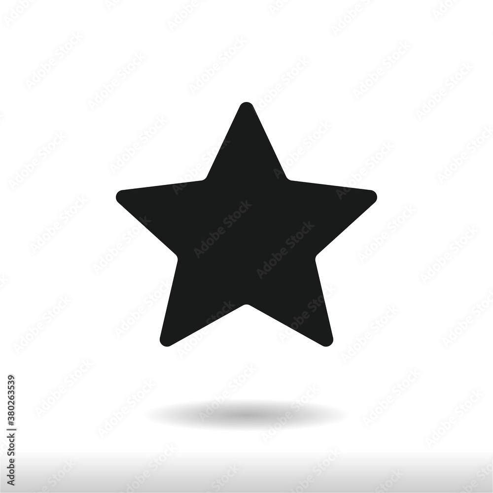 Obraz premium Star icon vector . Star sign