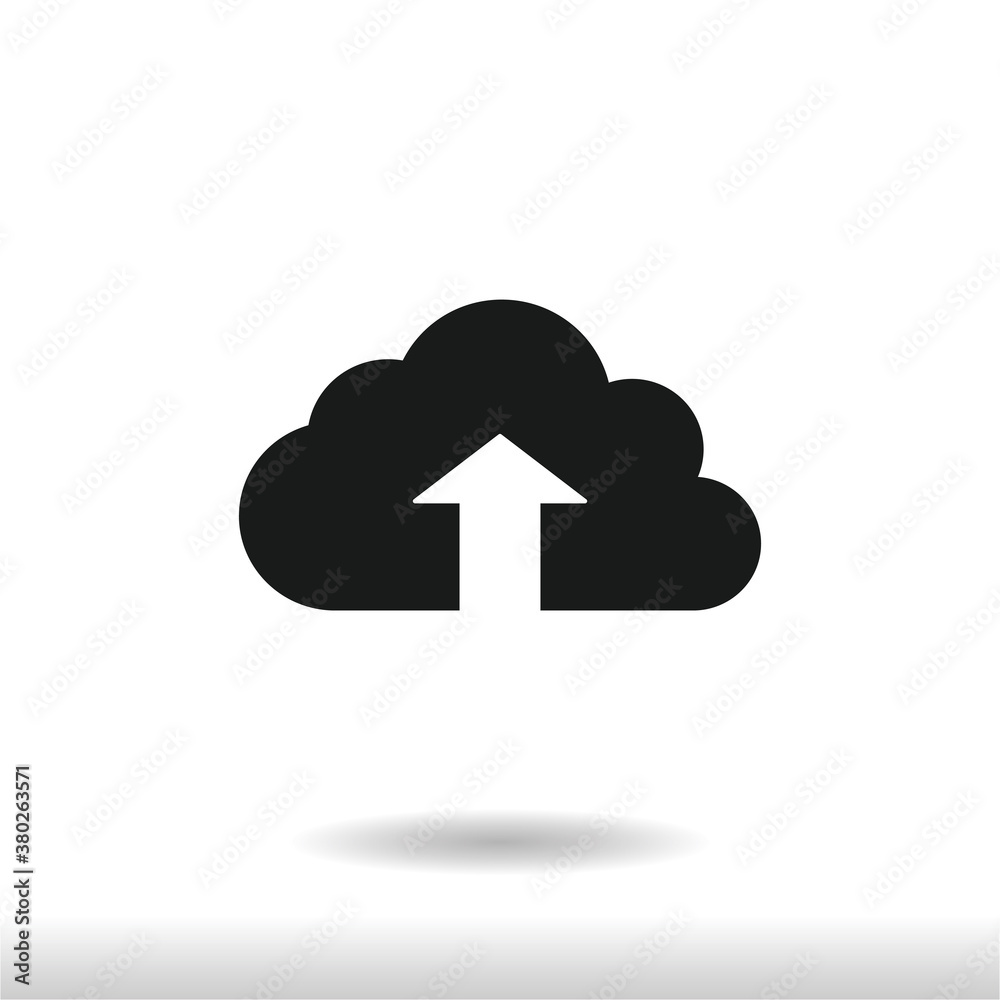 Upload icon vector . Upload Bubble Upload icon vector . Upload Bubble