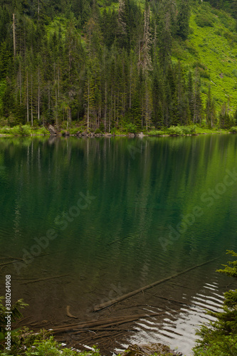Glacial Lake in Pacific Northwest photo