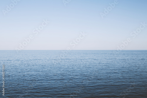 Fototapeta Naklejka Na Ścianę i Meble -  Blue calm seascape