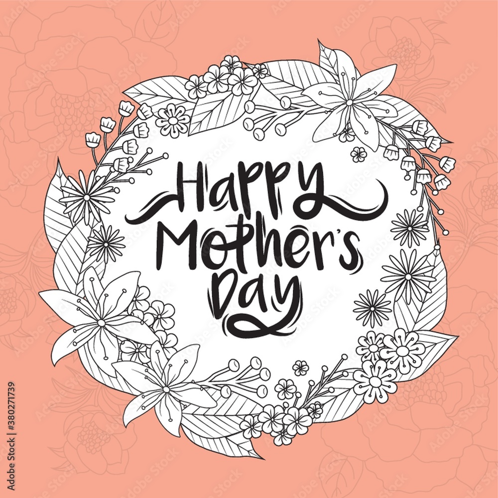 Fototapeta premium happy mothers day concept