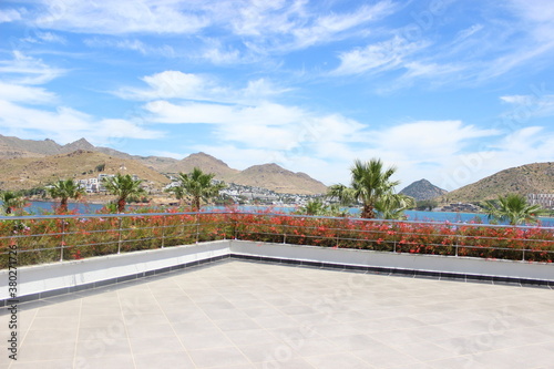 Bodrum city landscape