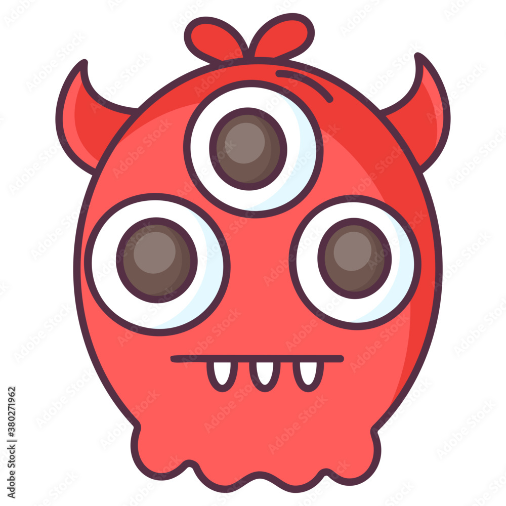 Fototapeta premium Angry Monster 