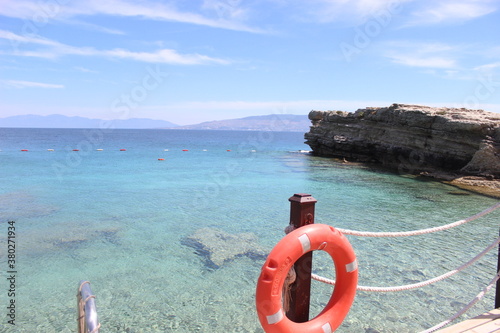 Seascape of the Aegean Sea, Turkey