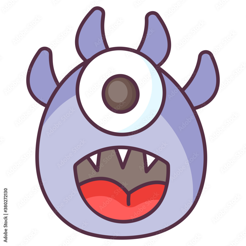 Fototapeta premium Happy Monster 