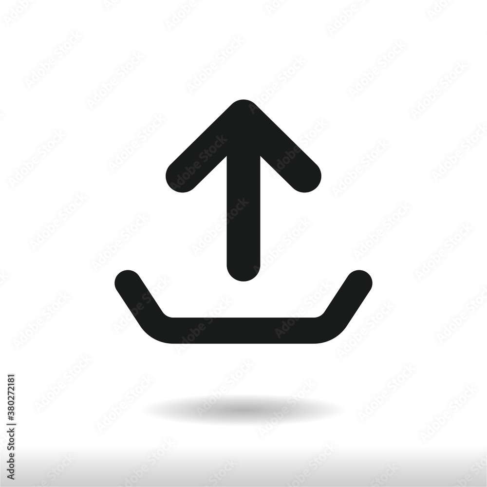 Upload icon vector eps 10 Upload icon vector eps 10