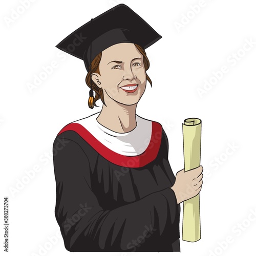 female graduate