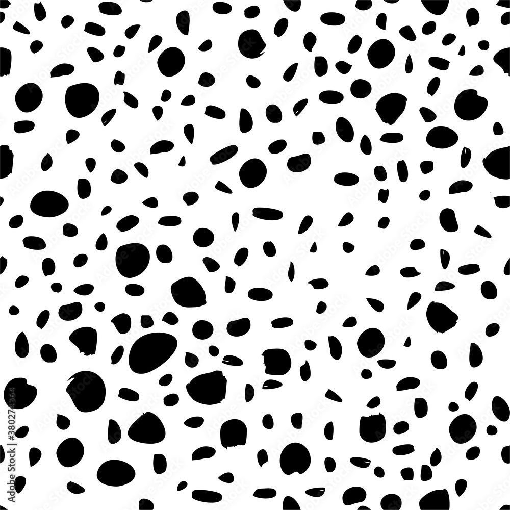 Seamless cheetah skin pattern. Endless hand drawn cheetah leopard texture for print, fabric, textile, wallpaper. Trendy jungle animal design. Artistic black and white cat fur illustration Seamless cheetah skin pattern. Endless hand drawn cheetah leopard texture for print, fabric, textile, wallpaper. Trendy jungle animal design. Artistic black and white cat fur illustration