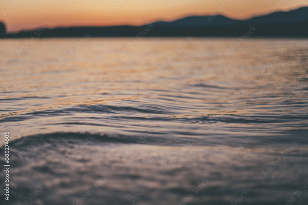 Texture of water in a lake at a late afternoon. Texture of water in a lake at a late afternoon.