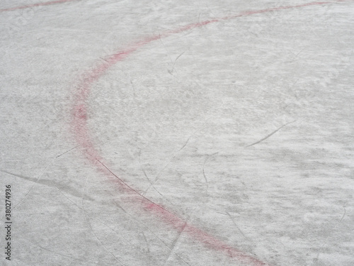 Photography Ice hockey rink markings, winter sport background, texture, wallpaper
