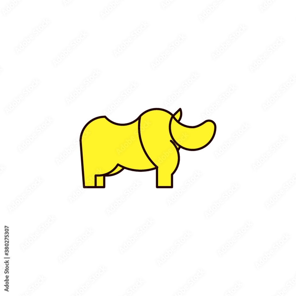 Obraz premium Rhinoceros