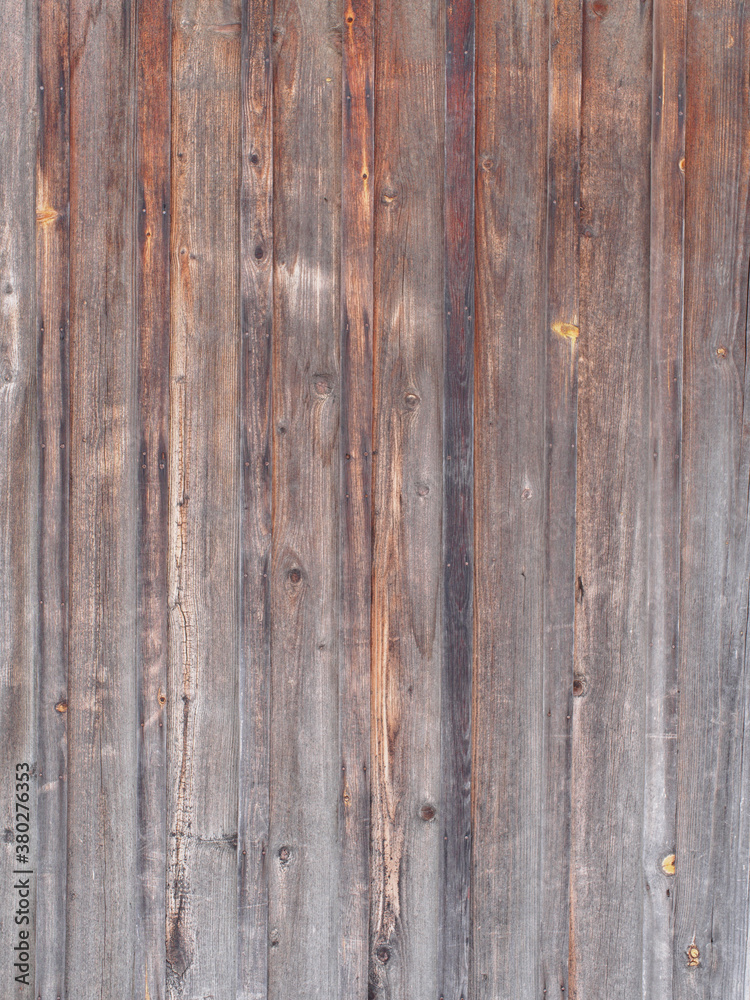Old wood plank timber wall surface texture, wooden background