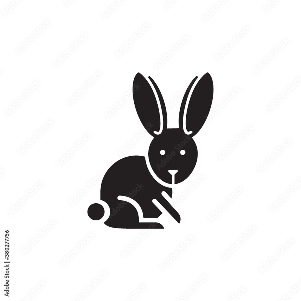 Fototapeta premium Rabbit icon