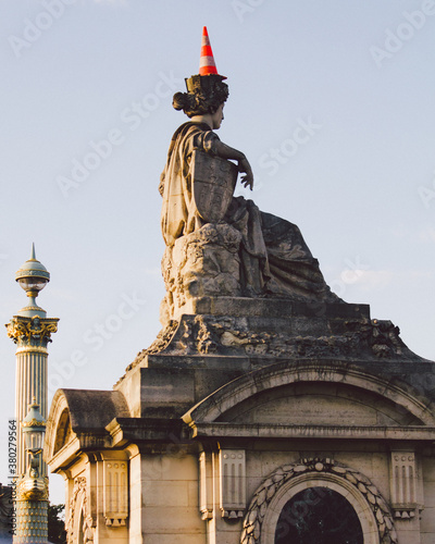 Goddess at Place de la Concorde.
