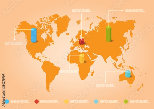 world map design