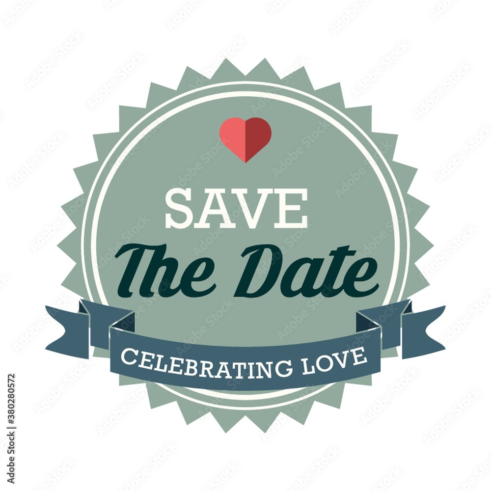 Obraz premium wedding invitation design