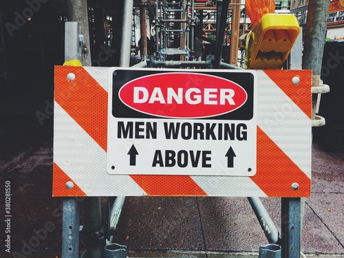 caution sign