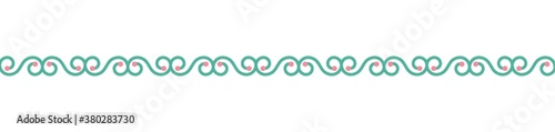 abstract pattern border design