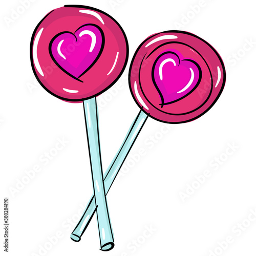 Heart Lollipop 