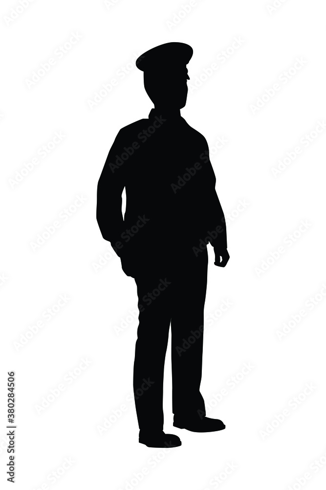 WWII soldier silhouette vector WWII soldier silhouette vector