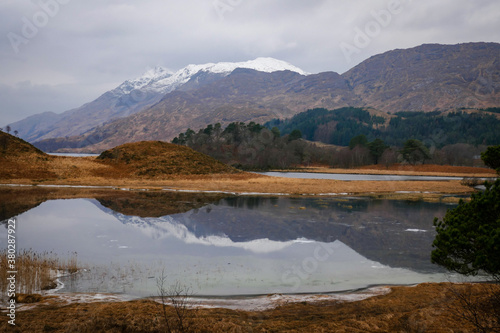 park around Loch Shiel at Ardgour Island photo