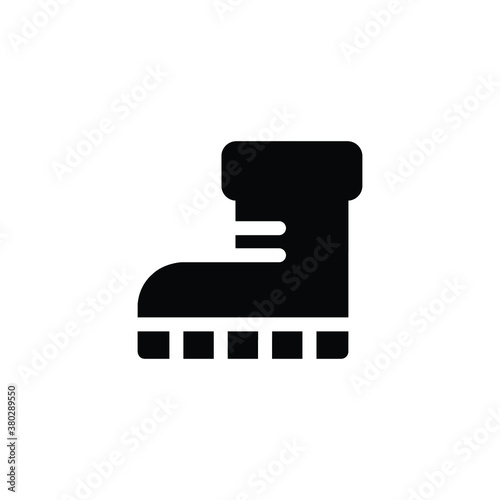 Boot Icon , Autumn Symbol .