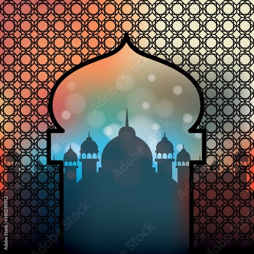 Hari raya card design