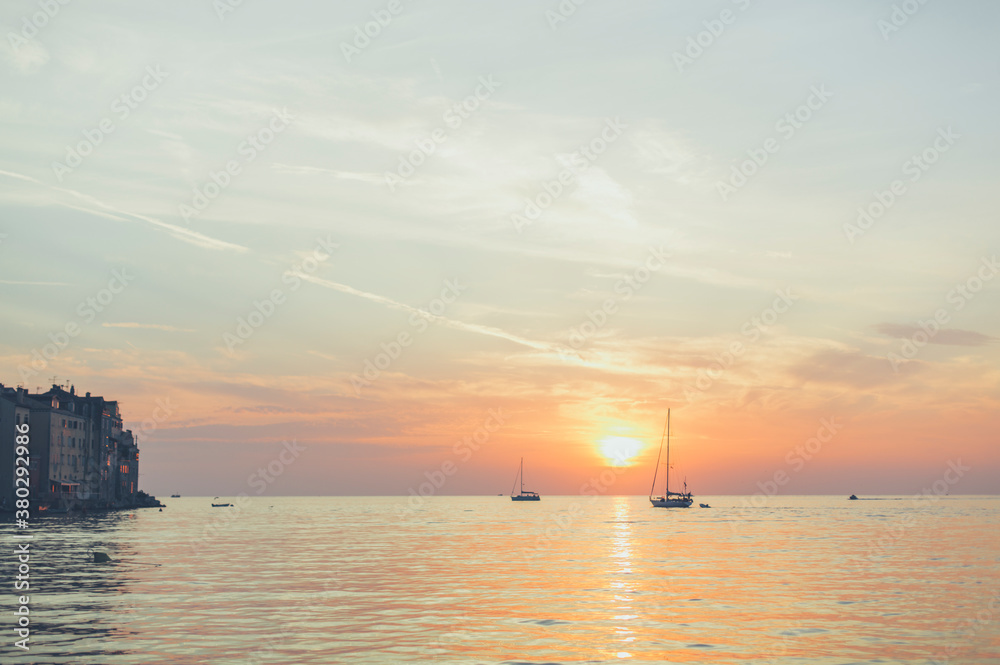Beautiful Sunset at the Seaside Beautiful Sunset at the Seaside