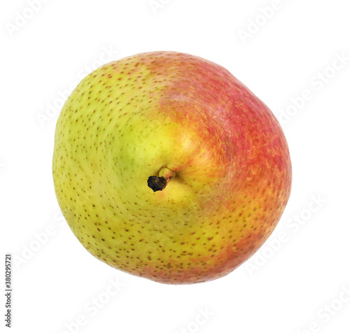 Colorful ripe pear isolated...