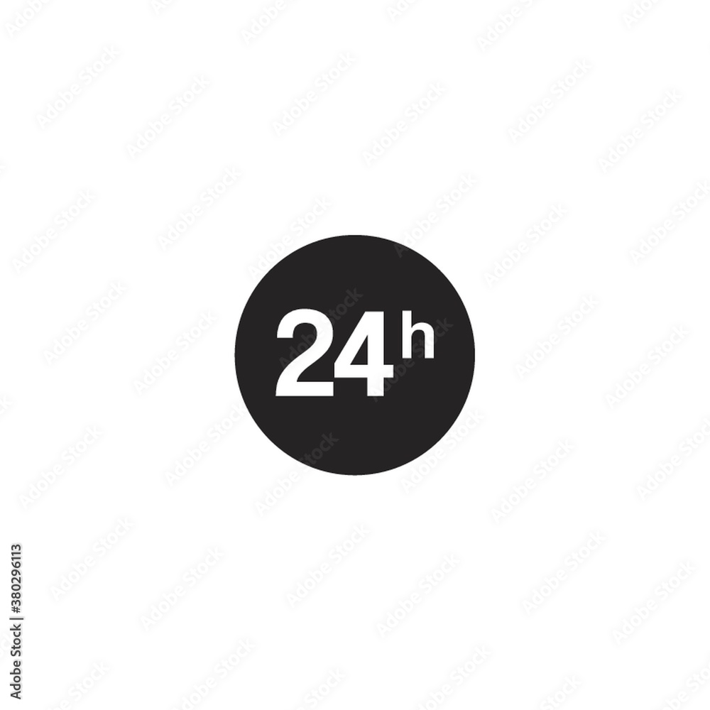 24 hour icon 24 hour icon